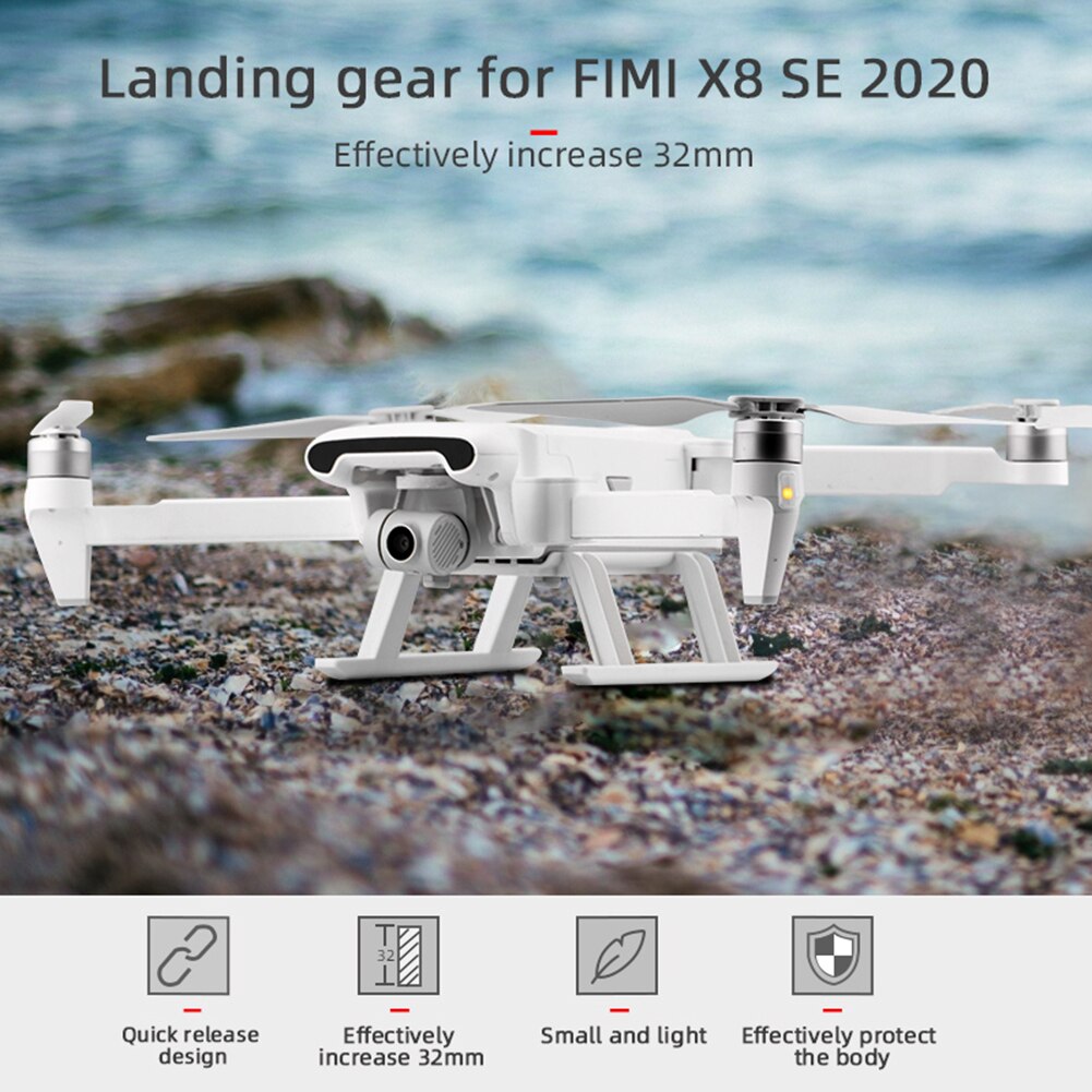 Landing Gear Quick Release Gimbal Guard Support RC Portable Quick Release Lightweight for Xiaomi FIMI X8SE