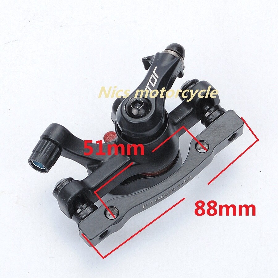 a pair Small electric scooter brake caliper wire brakes bicycle F160 R140 Mountain Bike
