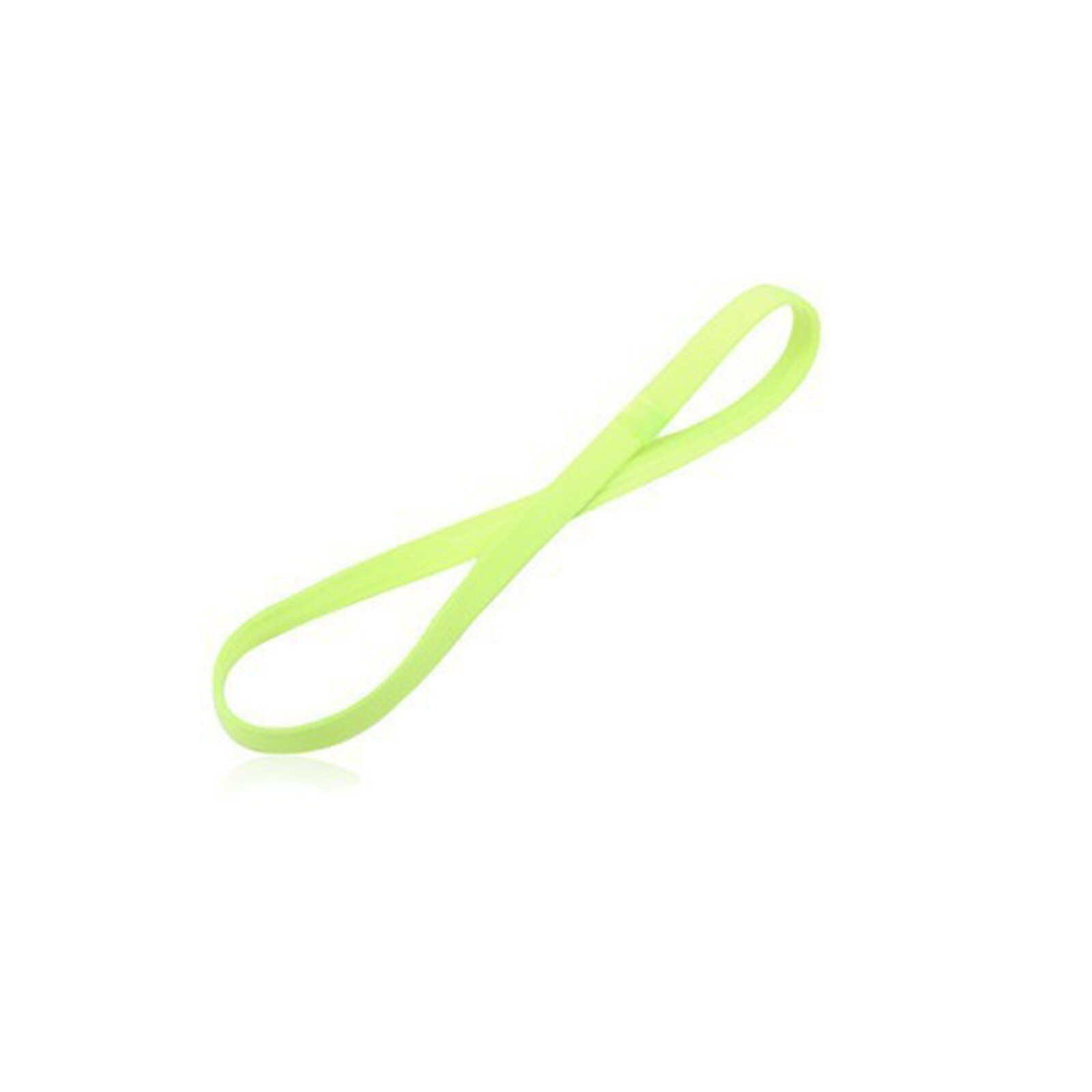 3 uds banda para la cabeza cabello cinta diadema tramo hombre abrigo elástico deportes delgada Fitness forma Anti-cinta de cabeza para el sudor de Color sólido: YE
