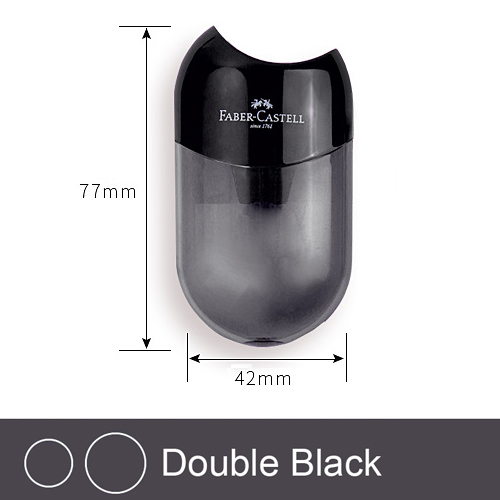 -afilador de lápices de doble agujero, bolígrafo transparente, cuchillo Kawaii, chico lápices para estudiantes, herramientas de corte, papelería, suministros escolares