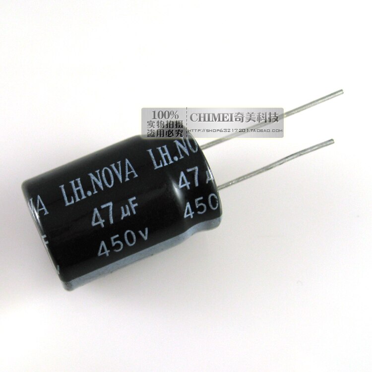 Elektrolytische condensator 450 v 47 uf condensator