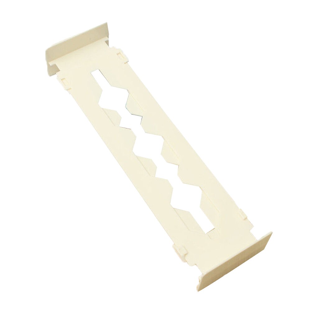 Multi-Purpose Retractable Stretch Storage Partition Board For Home Office Kitchen Plastic Adjustable Drawer Dividers Organiser: white