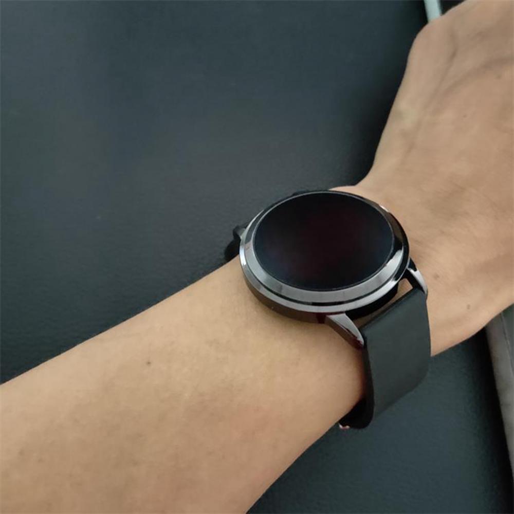 Montre-bracelet numérique LED pour hommes, Simple, à la , avec écran tactile électronique, d'anniversaire, de saint-valentin