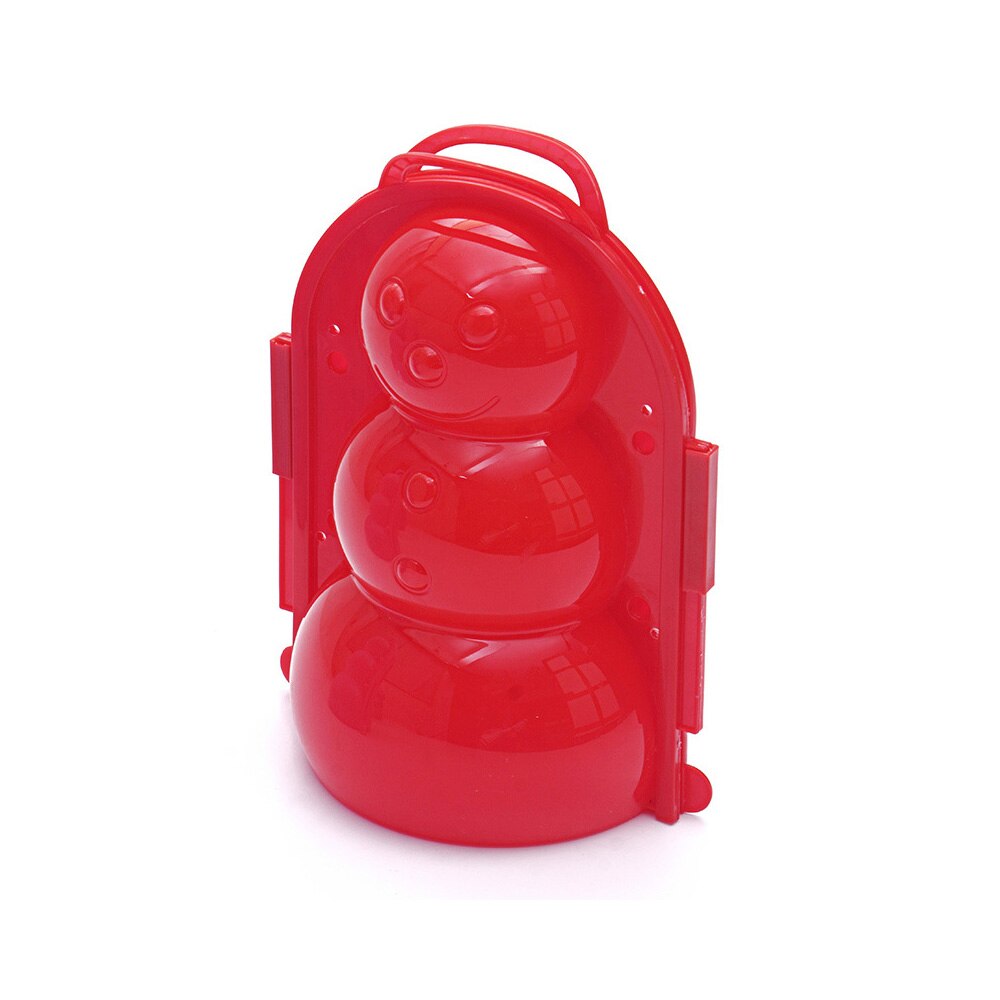 1 stuk sneeuwbalmaker voor buiten in de winter, zandvorm, sneeuwpopvorm, sneeuwbalmaker, grappige compacte sneeuwballengevechtsportspeelgoed