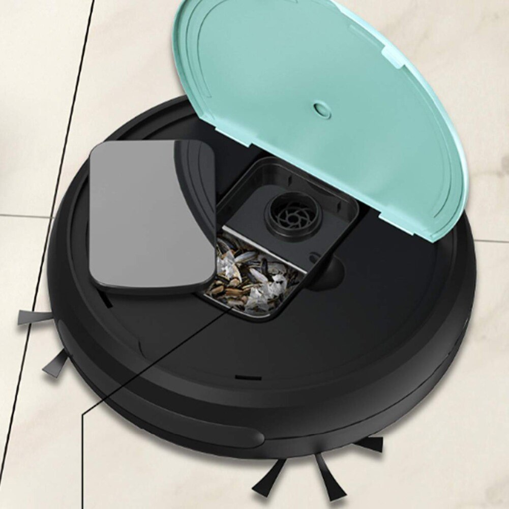 1Pc Rechargeable Home Automatic Smart Vacuum Cleaner Robot UV Disinfectioned Floor Dust Sweeper