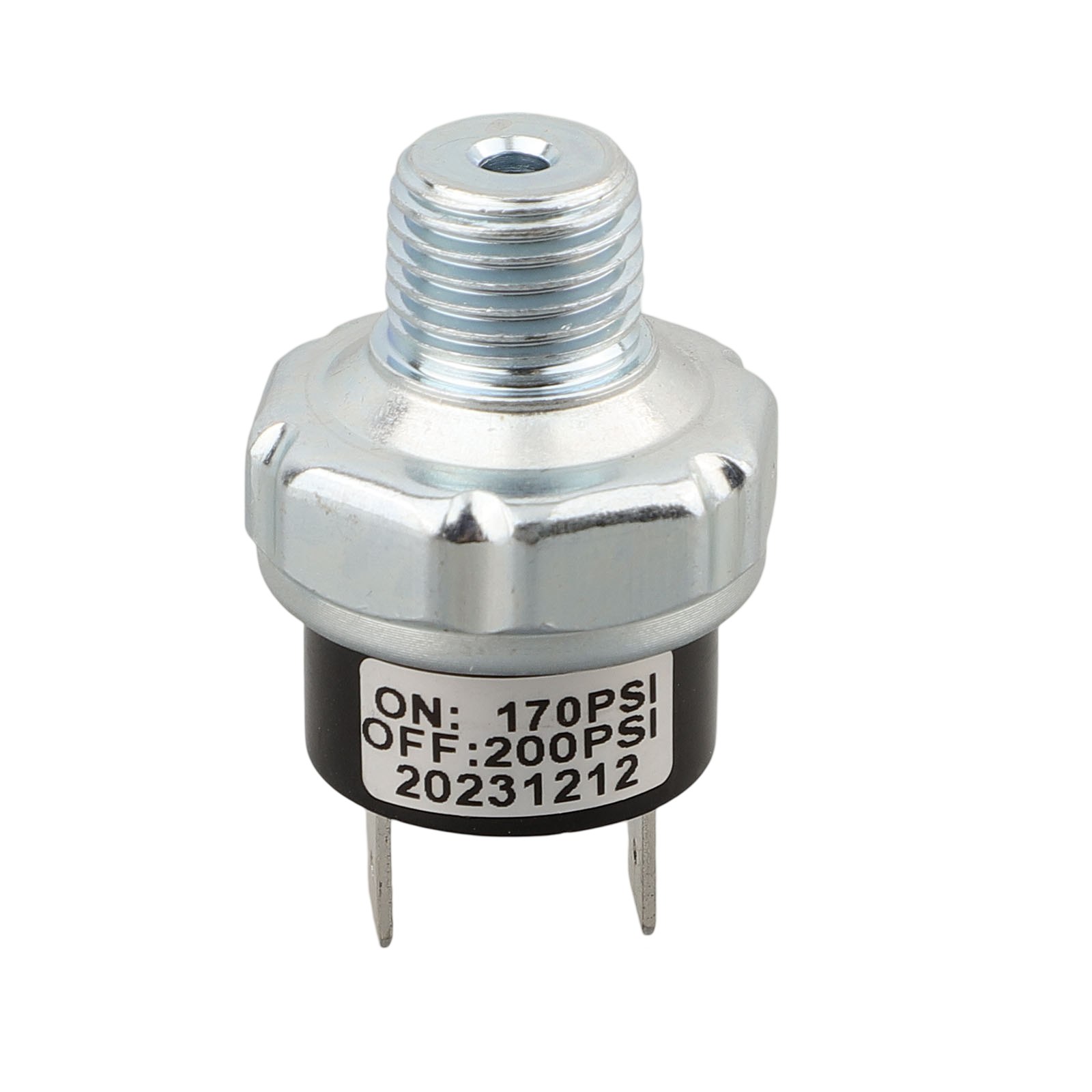 Premium Air Compressor Pressure Switch for Air Tank and Train Connections 120 150 PSI 1/4NPT 170 200 PSI 1/8NPT: Transparent