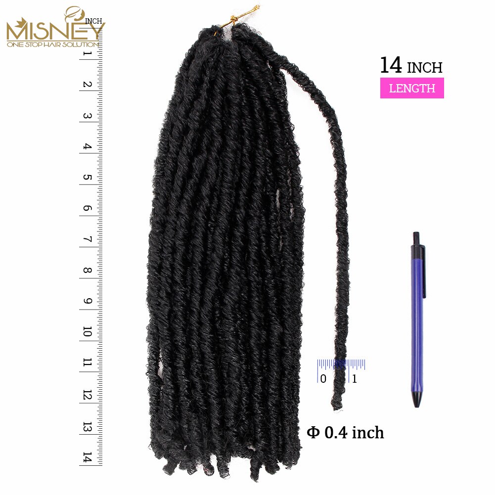 14 Inch Faux Locs Crochet Braids Synthetic Braiding Hair Extensions Braids Passion Twist Hair Extensions