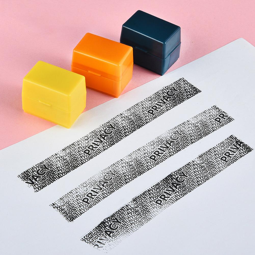 Stamp Roller Useful Small Businesses Identity Theft Protection Stamp Plastic Identity Theft Protection Stamp