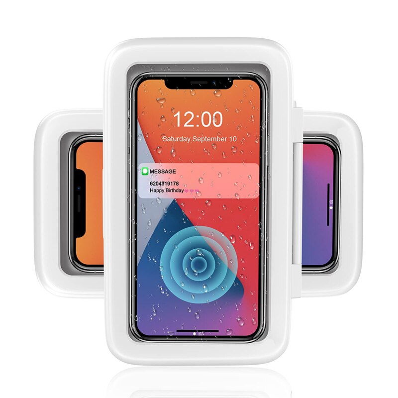 Shower Phone Holder Waterproof 360 Rotation Showe... Grandado Shower Phone Holder Waterproof 360 Rotation Showe... Grandado