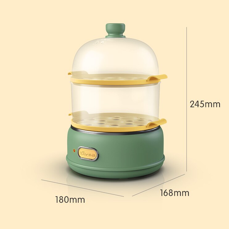 Egg Boiler Electric Egg Cooker Steamer big Capacity Poacher Multifuctional Corn Milk Heating Breakfast Machine 220V 360W