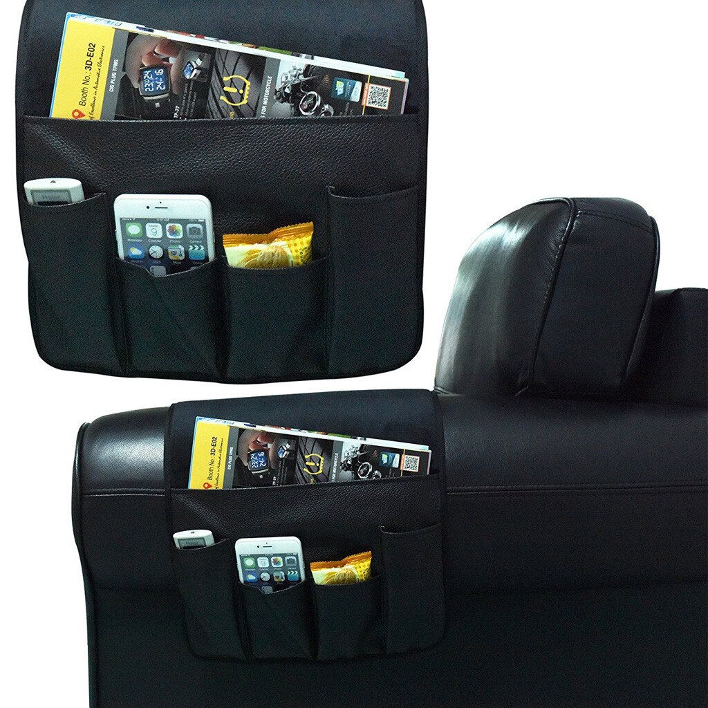 Anti-slip Sofa Couch Chair Recliner Armrest Soft Caddy Organizer Holder