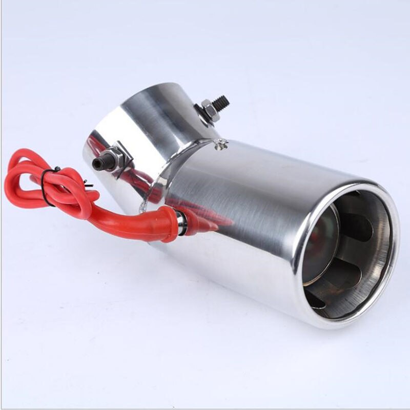 Uniwersalny samochód tłumik ze stali nierdzewnej urządzenie robić rozpylania rur światło tylna rura wydechowa zmodyfikowany układ wydechowy płomień rozpylać modulator światła
