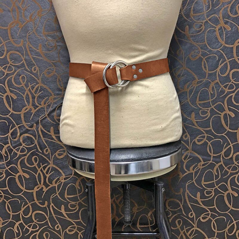 Allstatt-cinturón Medieval para Largo anudado, disfraz de Varangians nórdico, cinturón de Anglo saxones, Larp, Slavic, wander, accesorio para la cintura