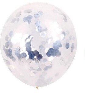 Goud Folie Confetti Transparante Ballonnen Goud Folie Confetti Latex Ballon Party Bruiloft Verjaardag Ballonnen Baby Shower Decoratie: C / 1pcs