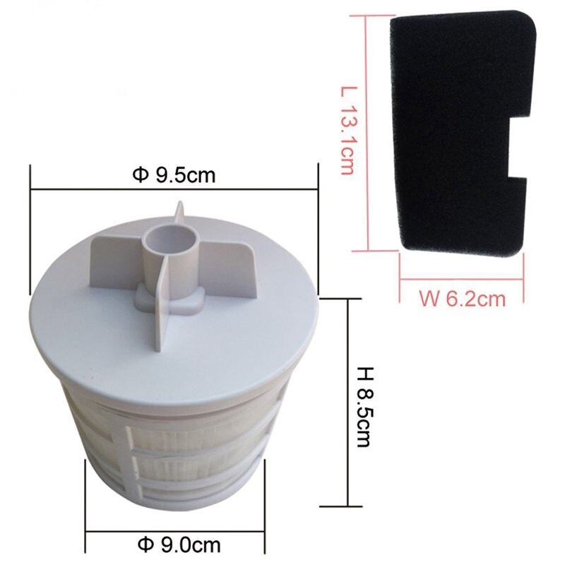 Kit de filtro tipo Hepa para aspiradoras Hoover Sprint & Spritz #39001039