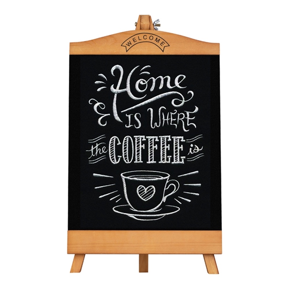 Countertop Blackboard Advertising Poster Display Rack Menu Stand Restaurant Message Board Desktop Table Food Name Display Stand