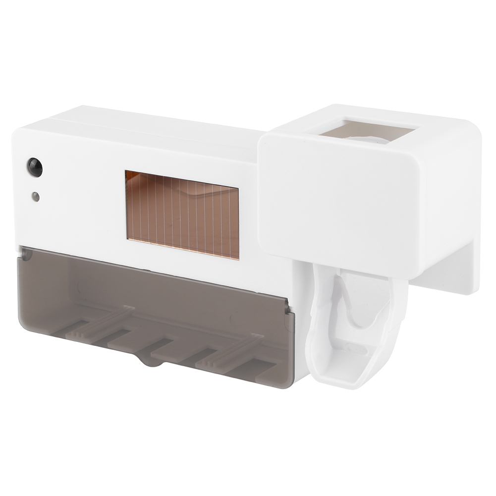 HOUSB-Distributeur automatique de dentifrice, porte-brosse à dents, stérilisation solaire, désinfection