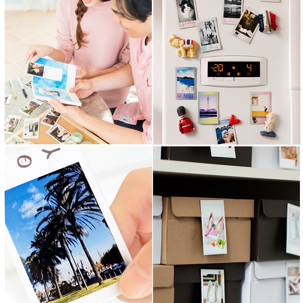 Fujifilm instax mini film mini 8 9 hvid film fotopapir snapshot album øjeblikkelig print til fujifilm instax mini 7s/8/25/90/9