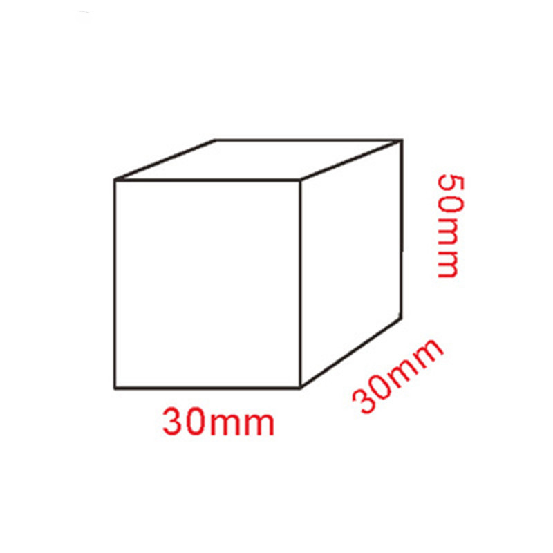 Acryl Plexiglas Vierkant Stempelen Transparant Blok Cosmetica Display Stand Fotografie Props Poppen Parfum Ring Sieraden Houder: Black