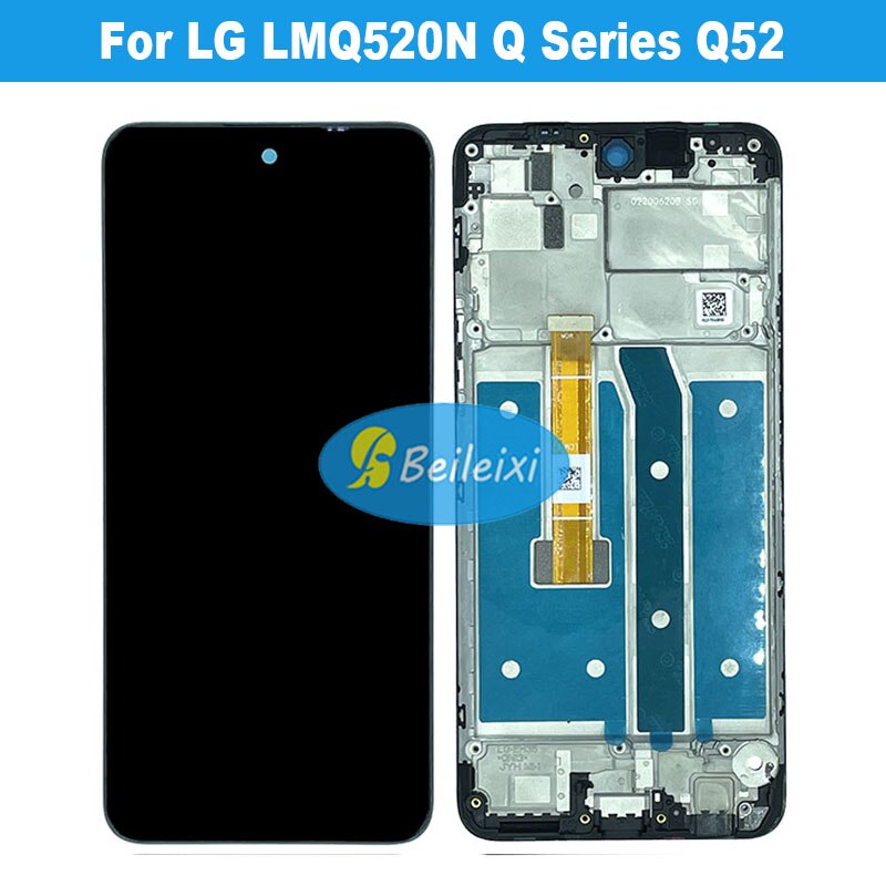 Per LG LMQ520N serie Q Q52 2020 Q520N K520 Display LCD Touch Screen Digitizer Assembly per LG Q52 LCD