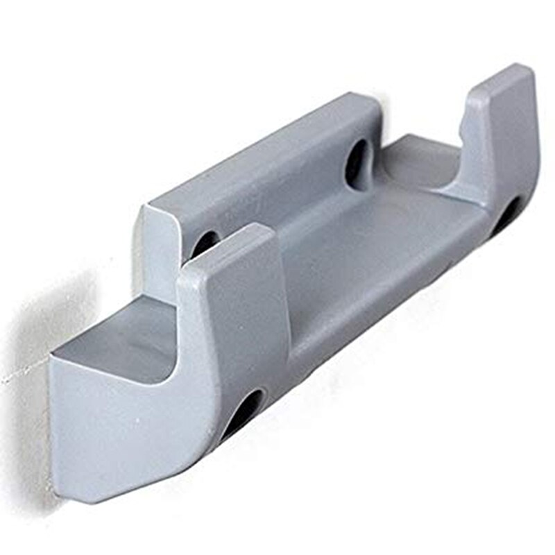 1Pc Garden Hose Reel Holder PVC Wall Mounted Garden Hose Hanger Pipe Holder With 4 Pcs Expansion Screws