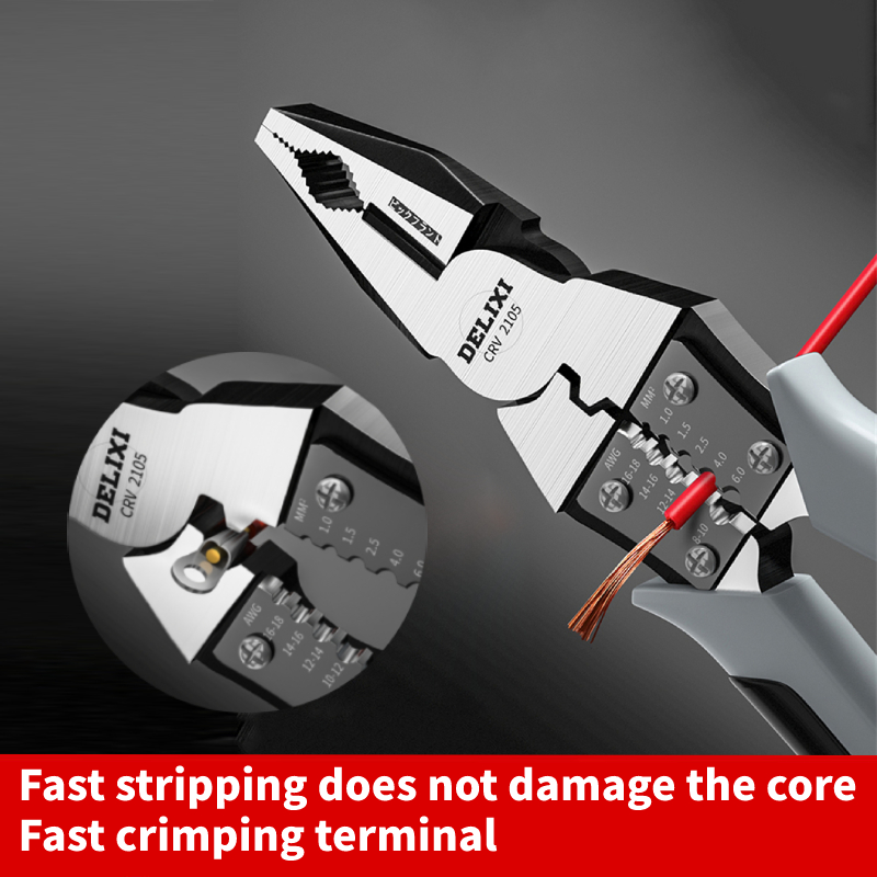 Multifunctional Wire Cutters Pliers Needle Nose Pliers Diagonal Pliers Wire Cable Cutters Hardware Plier Electrician Hand Tools