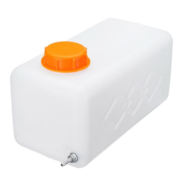 Réservoir d'essence de mazout en plastique de 5.5L pour le réchauffeur de stationnement Diesel d'air de camion de voiture: YELLOW
