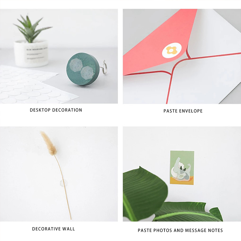 3D Self Adhesive Double-Sided Foam Hexagon Dots Glue Fastener Tape DIY Scrapbooking Card Packing Strong Stickers Acces DIY