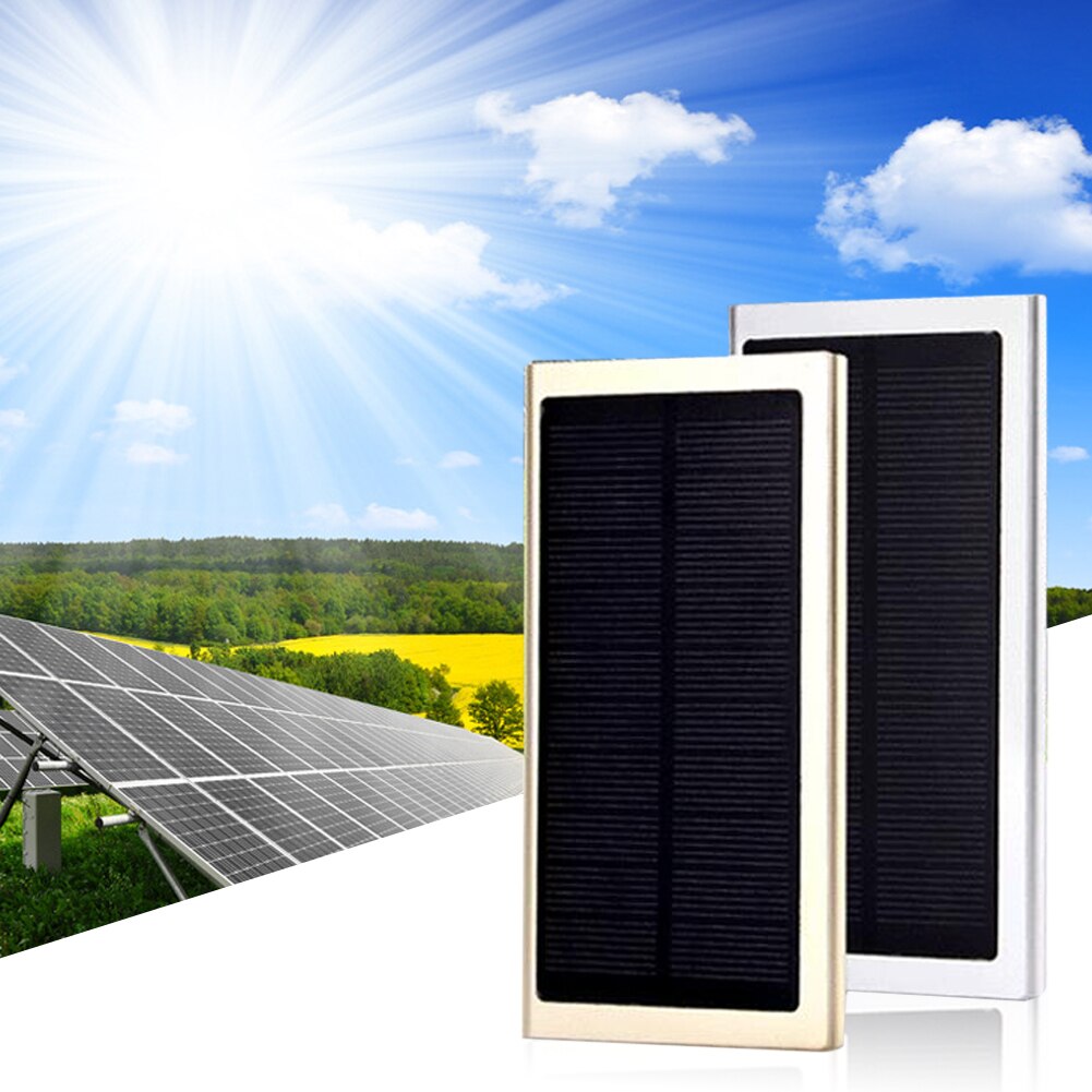 80000 mah tragbarer solar-akkulader mit zwei usb-anschlüssen, externe powerbank -101813