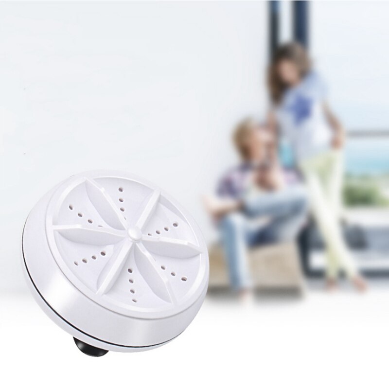 Mini Washing Machine Portable Personal Rotary Turbo Washing Machine for Family Travel US Plug