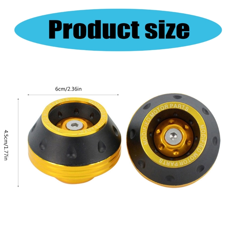 Wheel Crash Protector Motorbike Falling Scooters Wheel Crash Pad