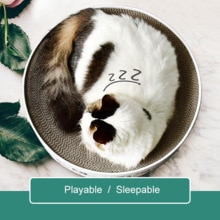 Ronde Type Grote Kat Catnip Krasraad Nail Schraper Mat Bed Speelgoed Katten Scratcher Gegolfd Papier Kitten Pad Rest Huisdier levert