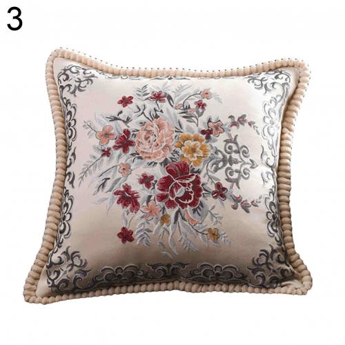 Jeter taie d'oreiller 60*60 dentelle brodé carré taies d'oreiller oreillers décoratifs canapé-lit oreiller housse de coussin jeter taie d'oreiller s: 03