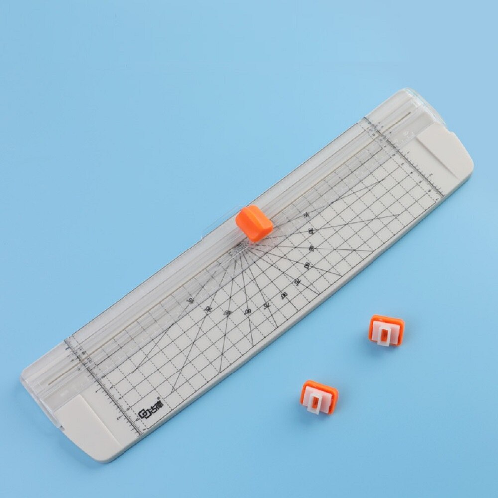 A4 Paper Cutting Machine Precision Paper Photo Trimmers Cutter Art Trimmer Photo Scrapbook Blades DIY Office Home Stationery: white