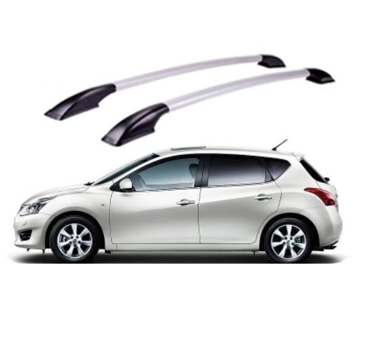 Portaequipajes de aleación de aluminio para coche, accesorios para Nissan Tiida hatchback