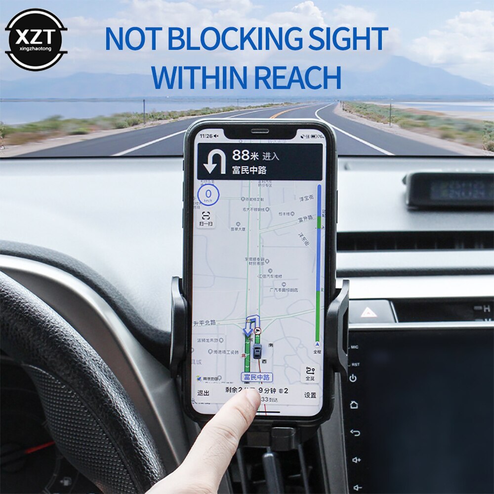 Gruppe lodret forrude tyngdekraft suger bil telefon holder til iphone  x 11 holder bil mobil support smartphone holder