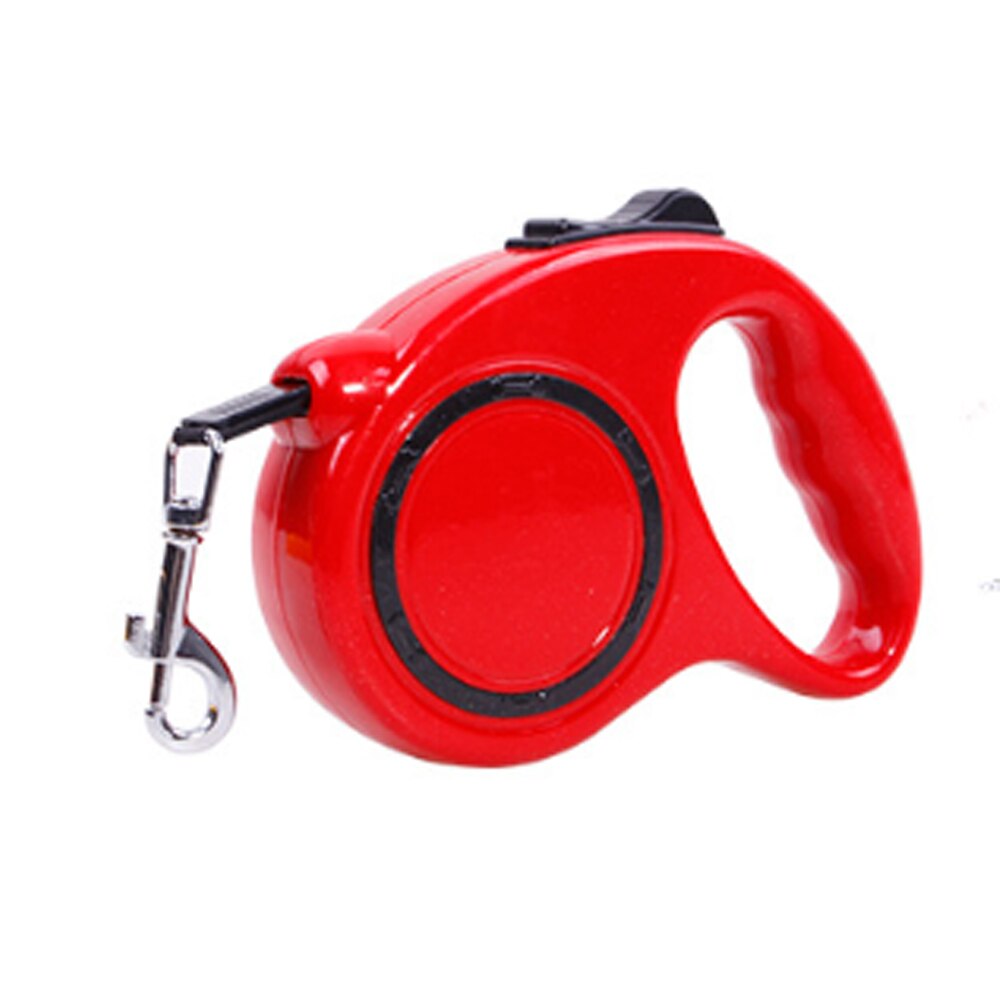 DIDIHOU-laisse pour chien rétractable et automatique, réglable de à offre spéciale mètres, Portable pour animaux de compagnie, corde de Traction pour chiots, pour la marche: red / 5M