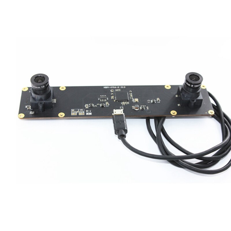 Synkronisering 960p dobbelt linse usb kamera modul 60 fps 2560 x 960 ov9750 cmos usb kamera til 3d vr kamera
