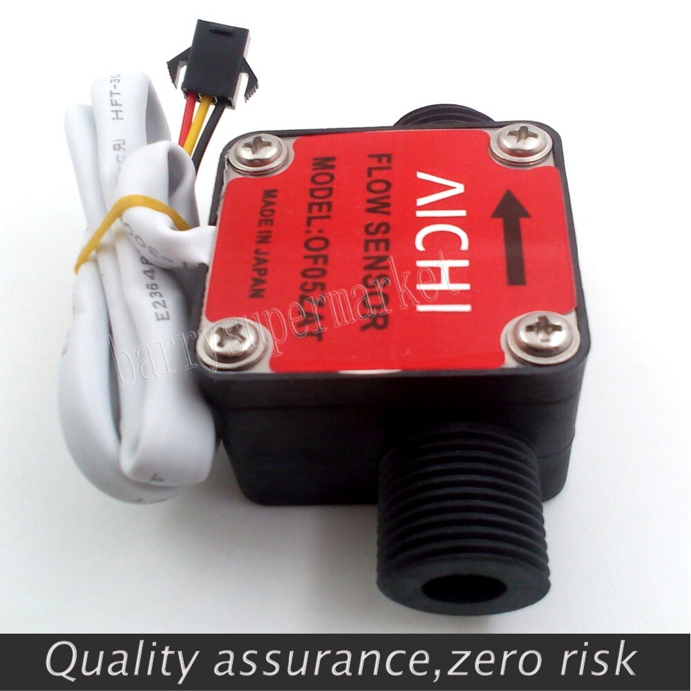Flow meter fuel gauge flowmeter caudalimetro counter flow indicator sensor milk honey detergent Hall flowmeter G1/2 0-10LPM