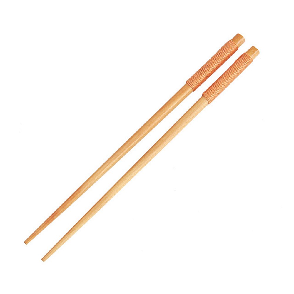 Natural Bamboo Wood Chopsticks Healthy Chinese Carbonization Reusable Kitchen Sushi Food Stick Tableware Sushi Chopstick: goldlinewood