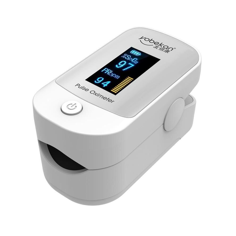 Oxymètre de doigt Portable Saturation en oxygène moniteur d'oxygène sanguin pince à doigt moniteur de fréquence cardiaque oxymétrie oxymètre de pouls oximetro: B