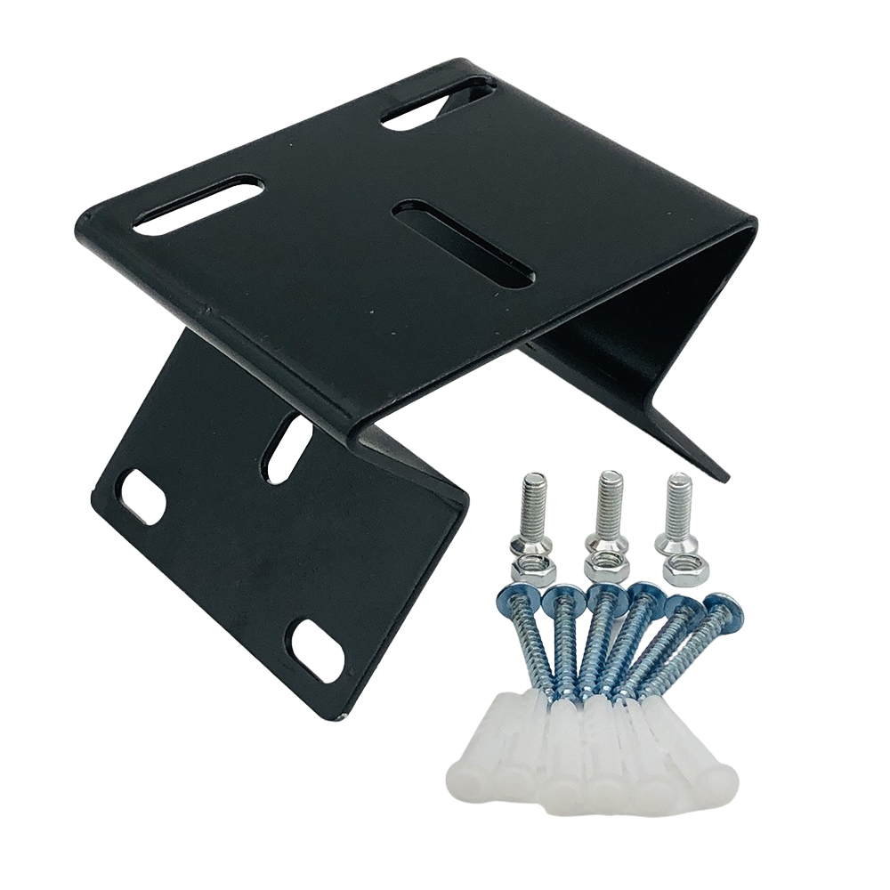 Soporte para cámara CCTV de vigilancia en ángulo recto de 90 grados, soporte de montaje en esquina de pared, soporte para cámara interior y exterior, negro/blanco