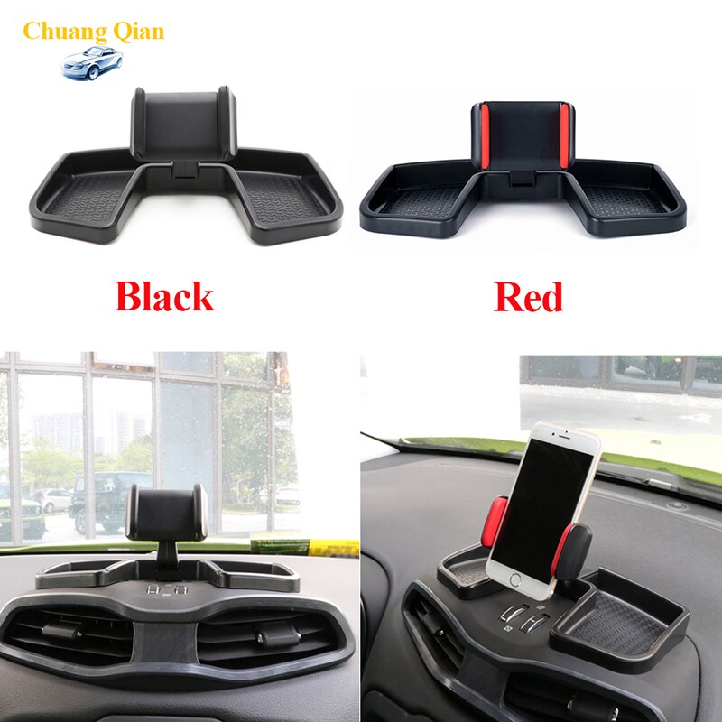 Chuang qian bil luftventil holder til iphone 6 mobiltelefon holder 360 grader bil telefon holder mobiltelefon til jeep renegade