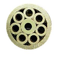 Remaches de pasador de mosaico de 6mm para tornillo de mango de cuchillo, remaches de mosaicos de latón, tubo de acero para uñas, más , estilo exquisito, longitud de 90mm: Oro