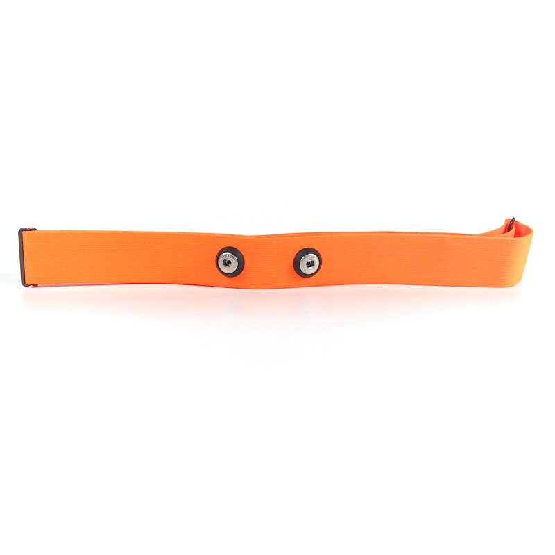 Pulsmåler behagelig følsom, stabil, justerbar, elastisk bryst, blødt rembånd, sport, der kører bluetooth: Orange