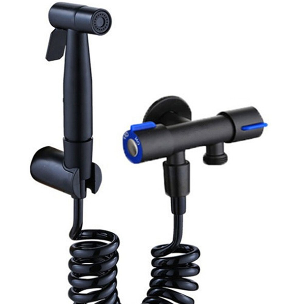 Handheld Bidet Kraan Spuit Roestvrij Staal Zwart Bidet Set Hand Spray Bidet Spuit Zelfreinigende Voor Badkamer: G