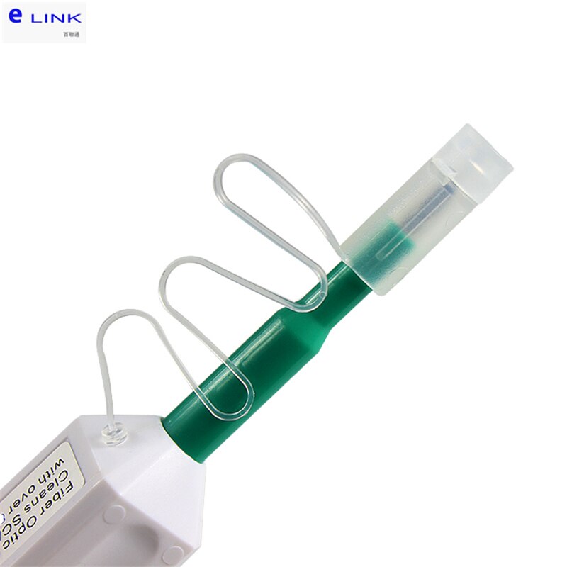 5pcs Fiber Optic Cleaner One Click Cleaning Pen for ftth connector SC FC ST 2.5mm Universal Connector good ELINK