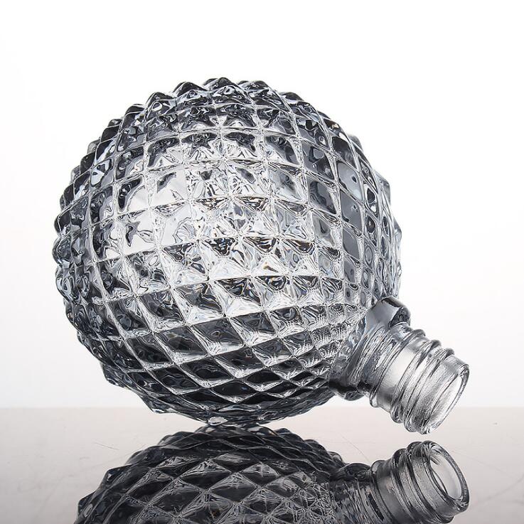 Unieke Parfumflesjes Draagbare Vintage Crystal Glas Parfum Fles Met Verstuiver Lege Cosmetische Mini Hervulbare Flessen