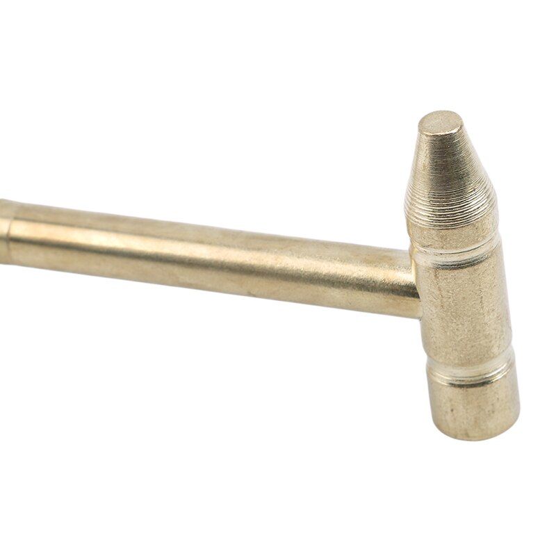 6 In 1 Koperen Hamer Kleine Ronde Hamer Een Multifunctionele Mini Nail Hamer Schroevendraaier Met Flesopener Gouden Kleur Duurzaam