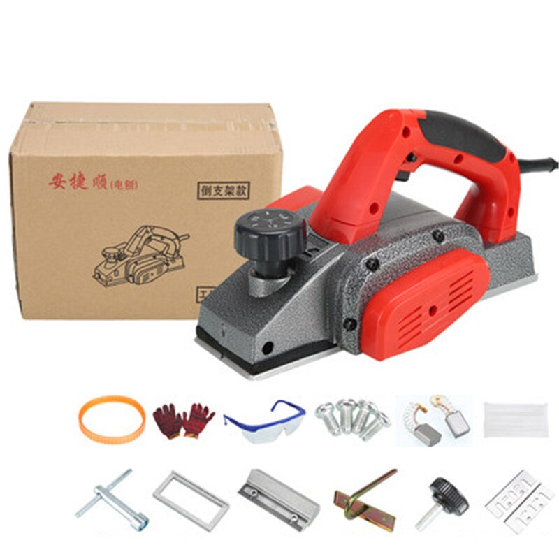 Small Electric Planer Woodworking Tools 220V/500W Household Multifunction Portable Desktop Carpenter Precise Planing width150MM: Package 2 / AU
